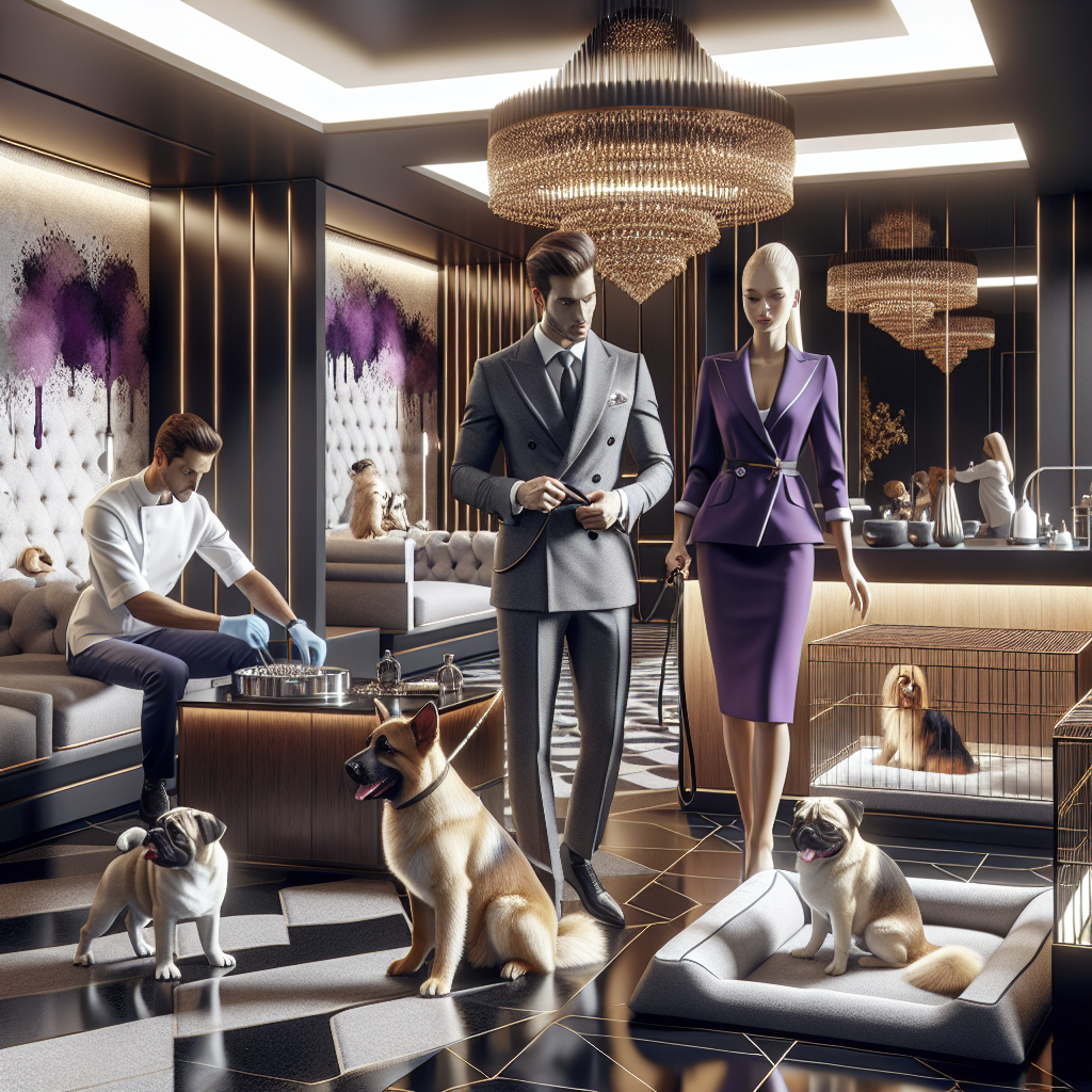 Executive pet care facility